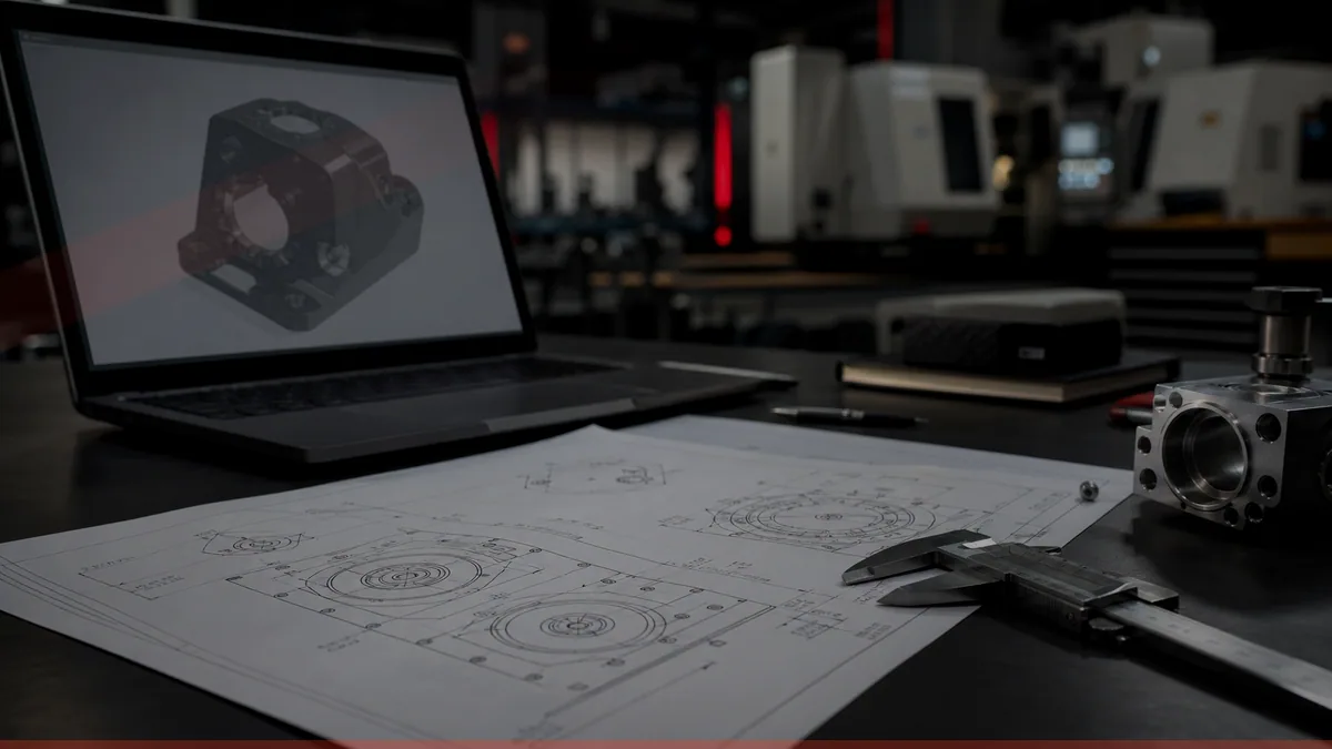Model 3D detalu przygotowany do obróbki CNC — Nomatec