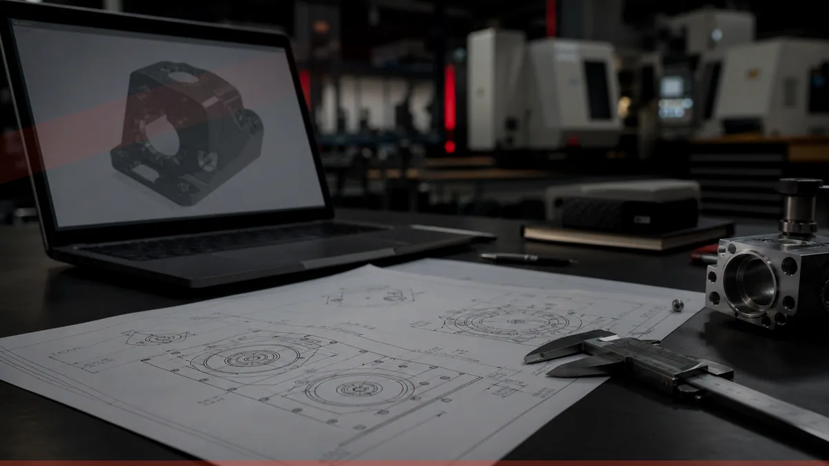 Model CAD detalu przygotowywany do wyboru technologii wykonania — Nomatec